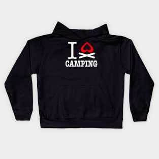 I love Camping Kids Hoodie